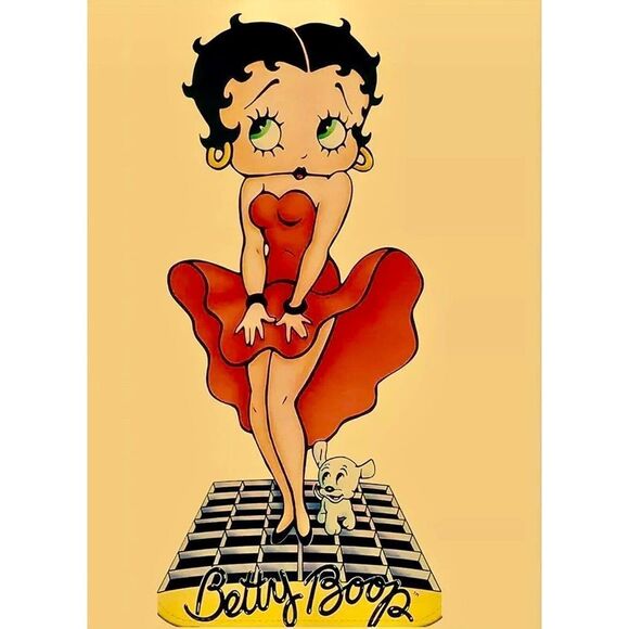 SET 2 Betty Boop & Marilyn Monroe celebrity throwback print picture - Picture 5 of 13